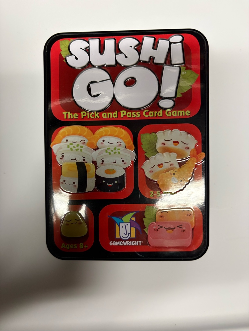 Sushi Go! Card Game - Red Tin